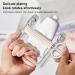 Toothpaste Holder Dispenser - Multipurpose Toothpaste Squeezer No Drilling | Dispenser Tool Strong and Sturdy for Hand Cream Makeup Remover Tosier White - Buy Online on GoSupps.com