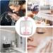Shampoo Foamer | Foam Maker for Face Wash Foam Maker for Body Wash Shampoo Facial Cleanser Rich Foam Maker Skincare Tools for Fine Delicate Foam transparent red - Buy Online on GoSupps.com