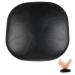 Nail Arm Rest for Elbow Microfiber Leather Elbow Pad Cushion Elbow Hand Rest for Nails with Non-Slip Base for Nail Tech Manicure and Office (Black)