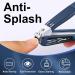 Jenney Nail Clipper with Catcher - Sharp Stainless Steel Cutters for Fingernails and Toenails - No Splash Professional Nail Clippers with File - Durable Blue Trimmer for Women and Men - Buy Online on GoSupps.com