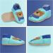 Timmy Bear Baby Shoes - Soft Sole Leather Toddler Shoes for Baby Girls and Boys (0-6 Months) - Buy Online on GoSupps.com