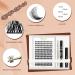 QUEWEL 144 PCs DIY Eyelash Extensions Set | Cluster Eyelash Applicator Tool & Super Hold Glue | Perfect for At-Home Lash Extensions - Buy Online on GoSupps.com