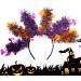 Halloween Headband | Colorful Wool Strips Halloween Costume Headbands - Halloween Headwear Cosplay Props for Favors Bat Pumpkin - Buy Online on GoSupps.com