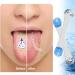 Stainless Steel Tongue Scraper for Adults & Kids - Fresh Breath Tongue Cleaner with 2 Replacement Silicone Pads (Blue) - Buy Online on GoSupps.com