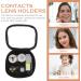 Heallily Contact Lens Container Set - Cartoon Mini Storage Box for Left & Right Eye - Travel & Home Use - Multi-Color Options - Buy Online on GoSupps.com
