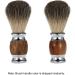 FESJOY Professional Shave Brush - Resin Handle Barber Tool for Men | Premium Beard Cleaning & Shaving Appliance - Buy Online on GoSupps.com