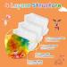 Zoonana Kids Disposable Face Masks - 30 Pcs Breathable 4-Ply Protection Mask for Boys and Girls - Tie Dye Colorful Design - Buy Online on GoSupps.com