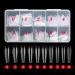NOVAL DIY Press on Nail Making Kit - 500PCS Full Cover Coffin Nail Tips with Magnetic Holder, Glue, Cutter Clipper & Adhesive Putty - Nail Art Set - Buy Online on GoSupps.com