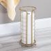 mDesign Omni Collection Toilet Paper Holder Stand - Stylish Soft Brass Finish - Freestanding Storage for 3 Rolls - Bathroom Floor Stand - Buy Online on GoSupps.com