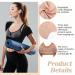 6 Pieces Breathable Weld-Resistant Armpit Vests for Women & Girls - Washable Forearm Welding Protection in White Black & Skin Color - Buy Online on GoSupps.com