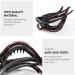 Mistofu 3-Piece French Curved Hair Clips Set | No Slip Strong Grip | Extra Large Clips for Thick Hair | Multicolor A - Buy Online on GoSupps.com