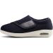 Men's Diabetic Shoe - Wide Width Air Cushion Sneakers for Arthritis, Edema, Plantar Fasciitis - Navy - Size 9 Wide - Buy Online on GoSupps.com