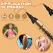 KKTONGXI 2 in 1 Eyebrow Tattoo Pen Magic Eyebrow Pencil with 4 Fork Tip and Eyeliner - Double Head Waterproof Microblading Eyebrow Pencil.(Light Brown) - Buy Online on GoSupps.com