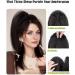 Ponytail Extension Ponytail Hair Extension Short Messy Fluffy Ponytail Hairpiece For Women Natural Tail With Claw Clip Straight Synthetic Claw Clip Ponytail Hair Extension(Dark Brown) 12INCHES Dark Brown - Buy Online on GoSupps.com