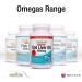Natures Aid Cod Liver Oil 1000mg 180 Softgel Capsules - High Strength Omega-3 with Vitamins A & D - UK Made - Buy Online on GoSupps.com