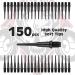 ONE80 Matt Black Soft Tip Dart Point 2BA Thread + 6 Pcs Replacement Points & 150 Extra Thick Flight Set - Buy Online on GoSupps.com