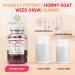 Horny Goat Weed Gummies 800mg (60 ct) for Men & Women - Natural Energy & Performance Boost - Vegan & Gluten-Free - Grapefruit Flavor - Buy Online on GoSupps.com