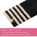 Shop If -Salt Tape Extensions Real Hair Deep Black - 10pcs Invisible Tape-In Extensions 45cm | 25g Quality Hair Extensions for Girls - Buy Online on GoSupps.com