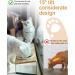 Zawaer Raised Cat Bowls 15 Tilted Cat Food Bowl Wooden Ceramic Cat Bowl Cat Feeding Station Anti Vomiting Cat Bowls With Stand High Cat Bowl Anti-Slip Pet Feeding Bowl For Cats And Puppies. 2er - Buy Online on GoSupps.com