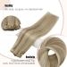 FSHINE Clip-In Extensions - 120g Real Human Hair 35cm #16P22 Dark Ash Blonde & Golden Blonde 7PCs - Buy Online on GoSupps.com