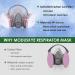 MODUSKYE Reusable Half Facepiece Respirator with 6 Active Cotton Filters for Painting, Dust, Sanding, Polishing, and Spraying - Buy Online on GoSupps.com