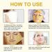 24K Gold Peel Off Face Mask - Anti Aging Lifting Moisturizing & Revitalizing - Reduces Wrinkles & Blackheads - Skin Repair with Vitamin B5 - 120g - Buy Online on GoSupps.com