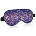Haskirky Light Blocking Eye Mask Breathable and Adjustable Adult Men and Women Travel on Business Trips Yoga Meditation Light Smooth Comfortable Eye Mask Office Deep Sleep Goodies American Vintage