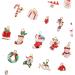 COHEALI 69 Pcs Christmas Ornaments Accessories Bangle Keychain Present Ornaments Xmas Pendant Charm 3.3X1.7CMx3pcs Assorted Colorx3pcs - Buy Online on GoSupps.com