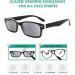 Eyekepper 5-Piece Spring Hinge Half Eye Reading Glasses Set +0.50 Gray Lens - Stylish & Durable - Buy Online on GoSupps.com