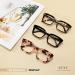 XVXV Reading Glasses for Women & Men - Blue Light Blocking Square Readers - Anti Glare & Eyestrain - Spring Hinge - 3 Pack (1.5x - Buy Online on GoSupps.com