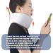 Bexdug Soft Neck Collar - Adjustable Sponge Neck Bandage for Spine Alignment & Support | Comfortable Neck Support for Sleeping - Buy Online on GoSupps.com