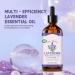 Lavender Essential Oil Natural Lavender Oil for Hair & Body Essential Oils with Glass Dropper Hydrate & Nourish Skin & Hair Aromatherapy Massage Oil Daily Care Moisturizer for Women & Men - Buy Online on GoSupps.com