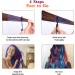 Hair Chalks for Girls 8 Coloured Hair Dye Temporary Washable Hair Spray Colour for Kids Men and Woman - Buy Online on GoSupps.com
