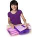 Melissa & Doug Fashion Design Art Kit - 9 Rubbing Plates, 4 Pencils, Crayon - Travel Toy for Kids 5 - Buy Online on GoSupps.com