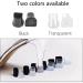 High Heel Protectors 8 Pairs - 4 Sizes, Wedding & Outdoor Event Heel Repair Caps & Stoppers in Black & Clear - Buy Online on GoSupps.com