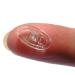 Oval silicone glasses nose pads/glasses pads screw system 17 mm / 3 pairs