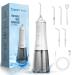 Water Dental Flosser Cordless for Teeth Cleaning | Carethetic Portable Oral Irrigator | Rechargeable Powerful Oral Irrigator IPX7 for at Home & Travel Use.