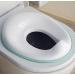Potty Training Seat for Boys And Girls, Fits Round & Oval Toilets, Non-Slip with Splash Guard, Includes Free Storage Hook - Jool Baby Aqua