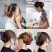 6 Pack Large Flower Claw Clips for Thick Hair - Strong Hold Matte Hair Clips for Women - Buy Online on GoSupps.com