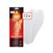 Foot warmers insoles for shoes - 12 pairs - once sole warmer for 10 hours of warmth - unisex heat soles shoe warmer in unit size 100% natural