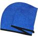 Blue Glitter Hair Towel Wrap | Quick-Dry Hair Turban with Button | Premium Hair Drying Towel - Buy Online on GoSupps.com