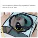 MAZLJ Pet Dryer Pet Hair Dryer Cage Pet Drying Box Cat Household Drying Bag Dog Blowing Hair Green 52X52X40cm - Buy Online on GoSupps.com
