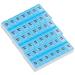 Ezy Dose Weekly (7-Day) AM/PM Pill Organizer Vitamin Case and Medicine Box Medium Compartments 2 Times a Day Color May Vary (Pack of 3)
