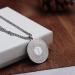 Shop MunsteryAid Medical Alert ID Necklace for Women - Engraved 316L Stainless Steel Emergency ID Dog Tag with Leather Cord - Buy Online on GoSupps.com