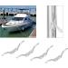 Auto-Plaza 4pcs 4.5 Boat Rope Cleats | 316 Stainless Steel | Boats Accessories | Tie Down w/Mounting Screws - Buy Online on GoSupps.com