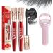 behound Yanqina Super Long Mascara 4D Waterproof and Sweat Proof Mascara Super Long Luxurious Mascara Yanquina Stereo Lengthening Mascara 4D Silk Fiber Lash Mascara 2 Pcs