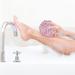 Olivia Rose Exfoliating Loofah Shower Puff 3-Pack - Teal, Grey, Pink - Buy Online on GoSupps.com