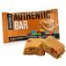 Authentic Bar Peanut Butter Candy Protein Bars - 12 Pack of Meal Replacement Energy Bars with 16g Whey Protein Isolate, Natural Sugars from Pure Honey, and Healthy Fat Peanut Butter Foundation - Buy Online on GoSupps.com