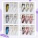 Bishengyf 6 Chrome Nail Powder | Upgrade Chromium Glitter & Neon Glassy Pearl Effect | Easy-to-Use E-Rose Gold Pigments for Nail Art & Design - International Shipping Available - Buy Online on GoSupps.com