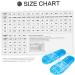MAGICLULU 2 Pairs Slippers Quick Drying Shower Slippers Green Home Indoor Slippers Non Dorm Shoes Gym Foot Spa Soak Tub Shower Footware Massaging Travel Pvc Household Plastic Barrel 26.5x9.8cm 9.5x3pcs Bluex3pcs - Buy Online on GoSupps.com